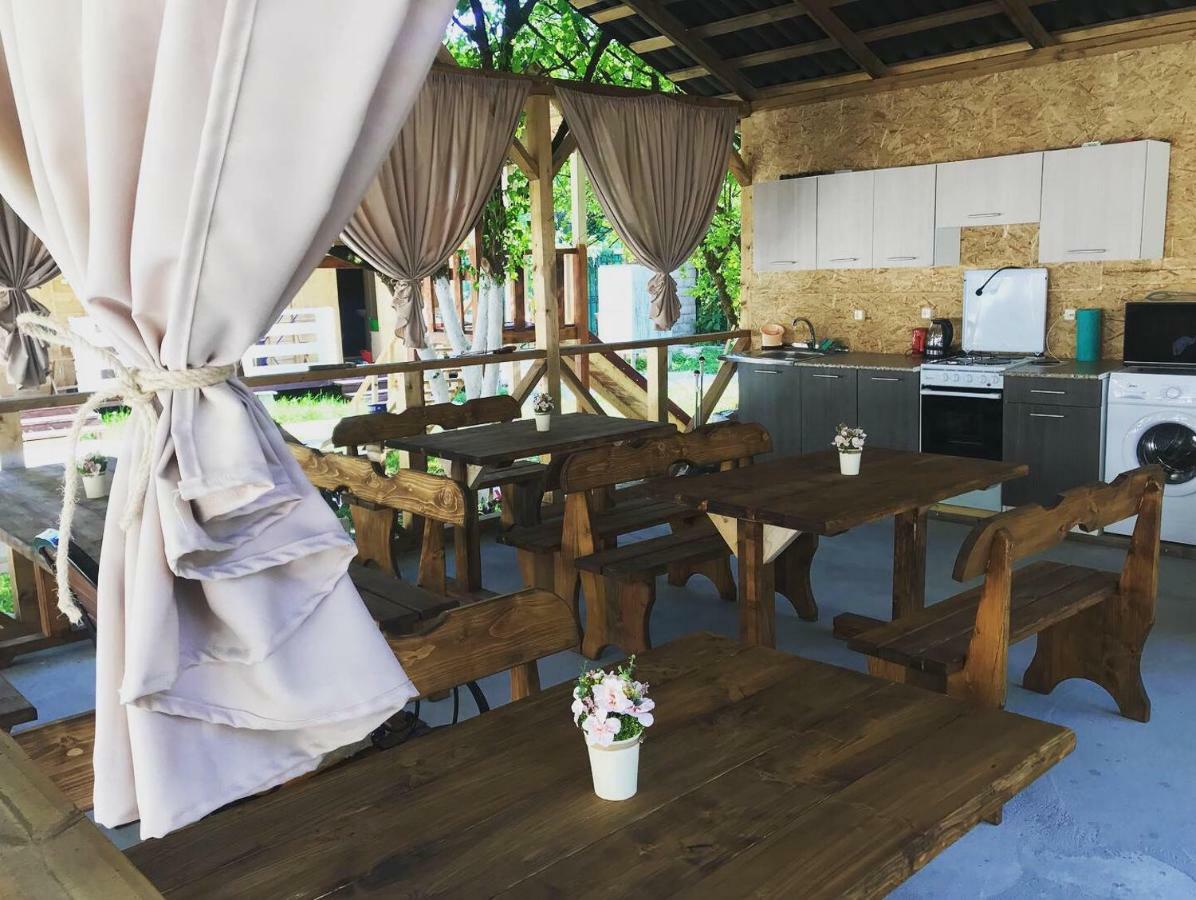 Гостевой Комплекс Парус Hotel New Athos Buitenkant foto